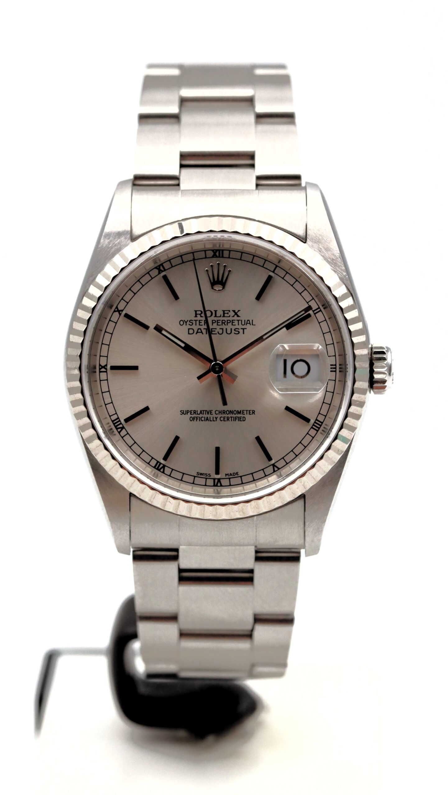 Rolex Datejust Ref 16234 36mm Quadrante Silver Service Rolex 2025