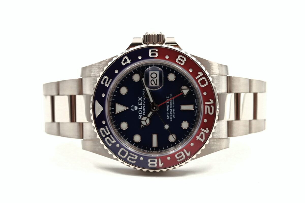 Rolex GMT Master II 126719BLRO Oro Bianco Full Set 12/2020