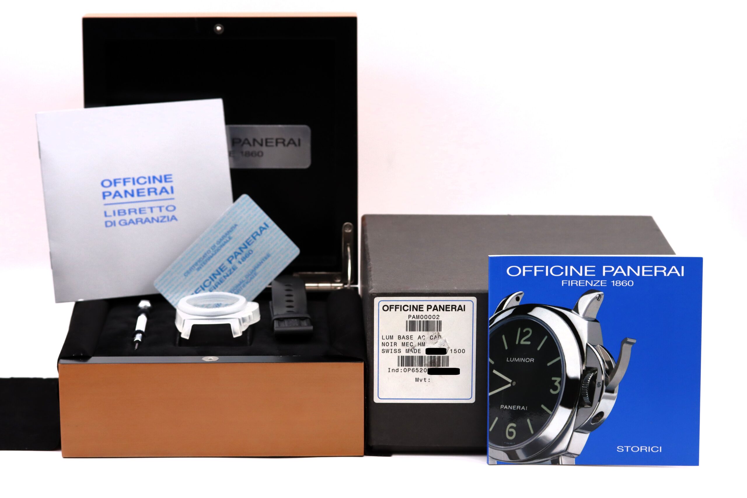 Panerai Luminor Base PAM00002 44mm Full Set 2000 - immagine 8