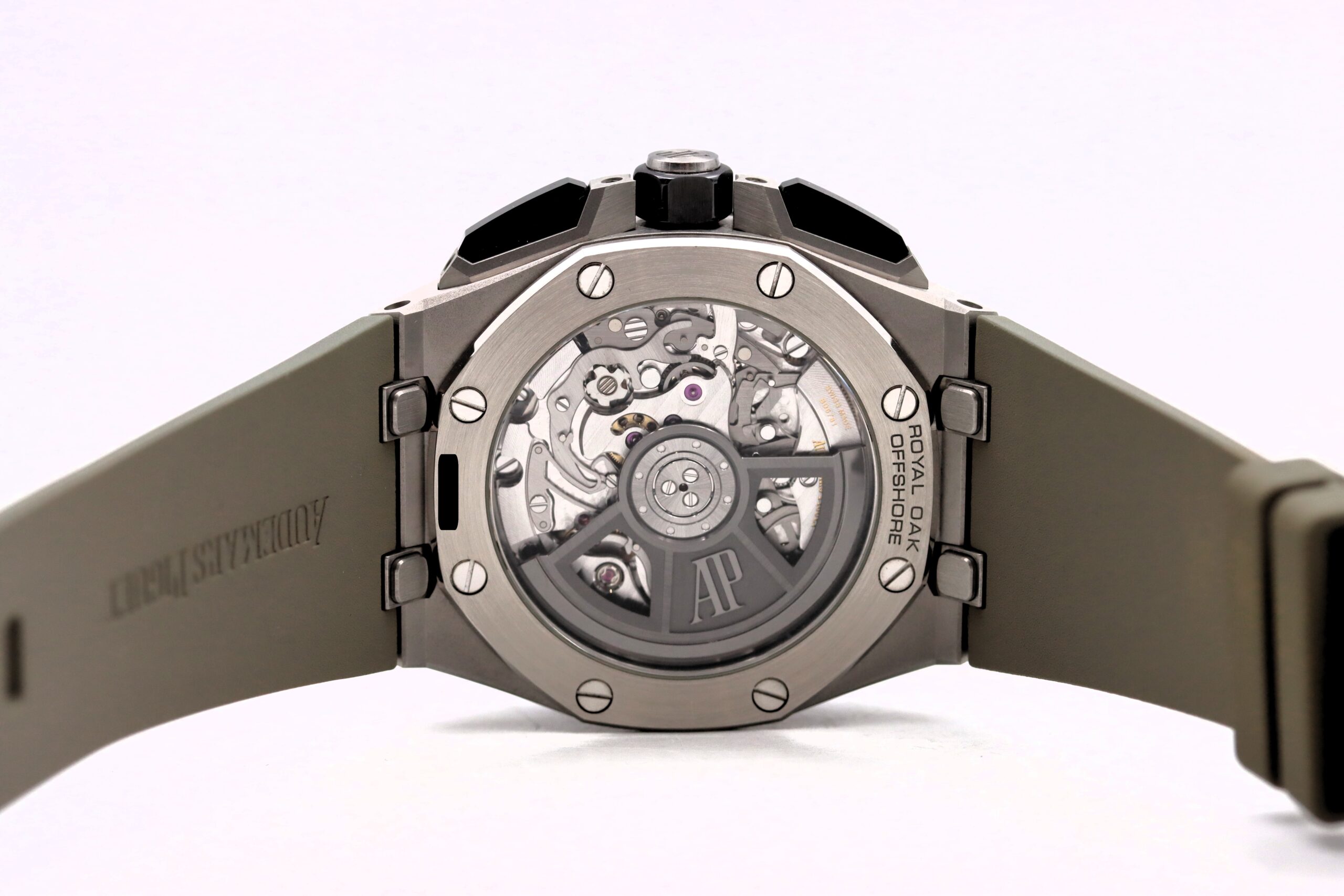 Audemars Piguet Royal Oak Offshore 26240SO Flyback Smoked Light Brown Dial Full Set 2022 - immagine 5