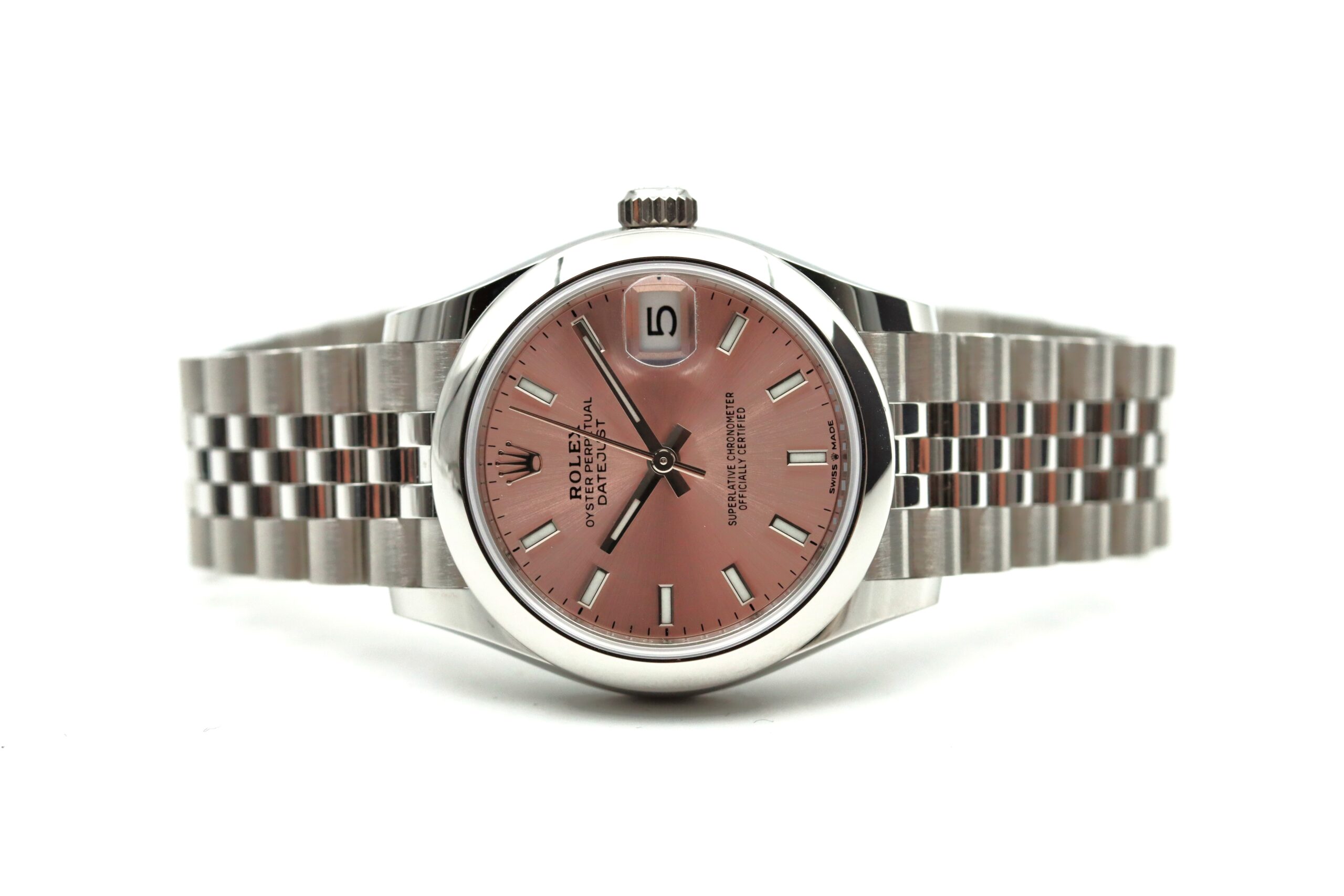 Rolex Datejust 31 278240 Pink Dial Full Set 09/2026