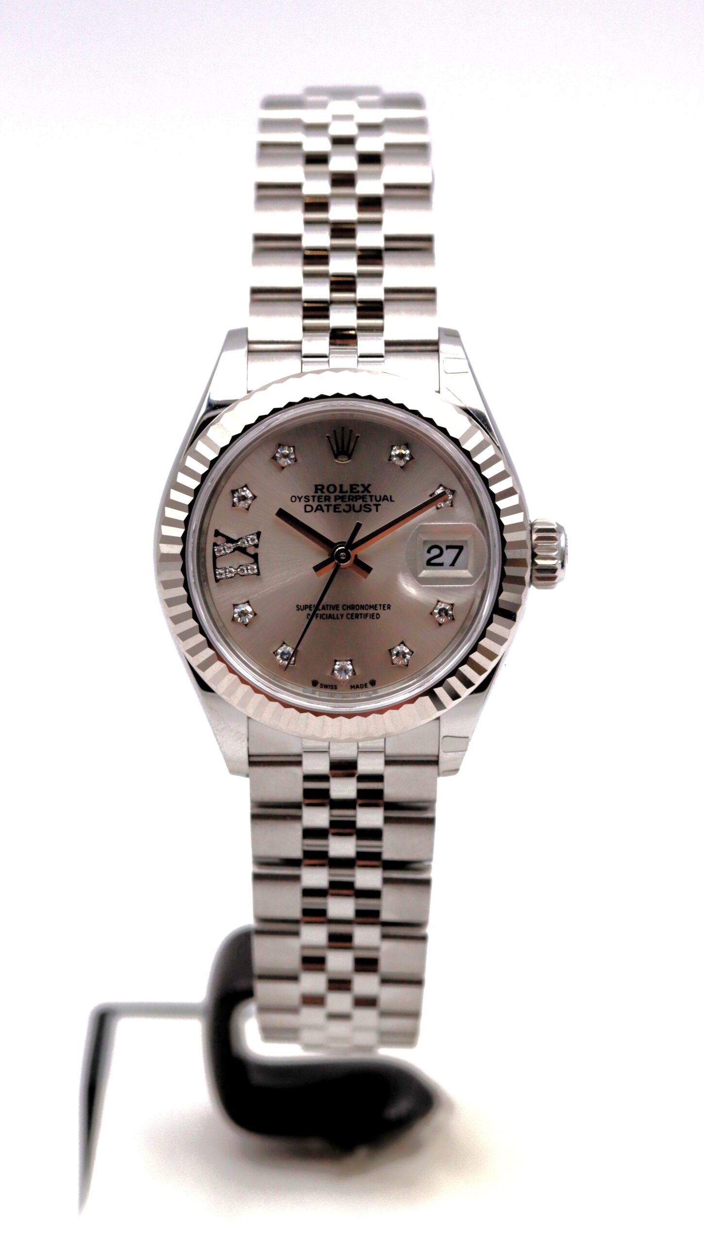 Rolex Datejust Ref 279174 Quadrante Argento Indici Diamanti Full Set 08/2026