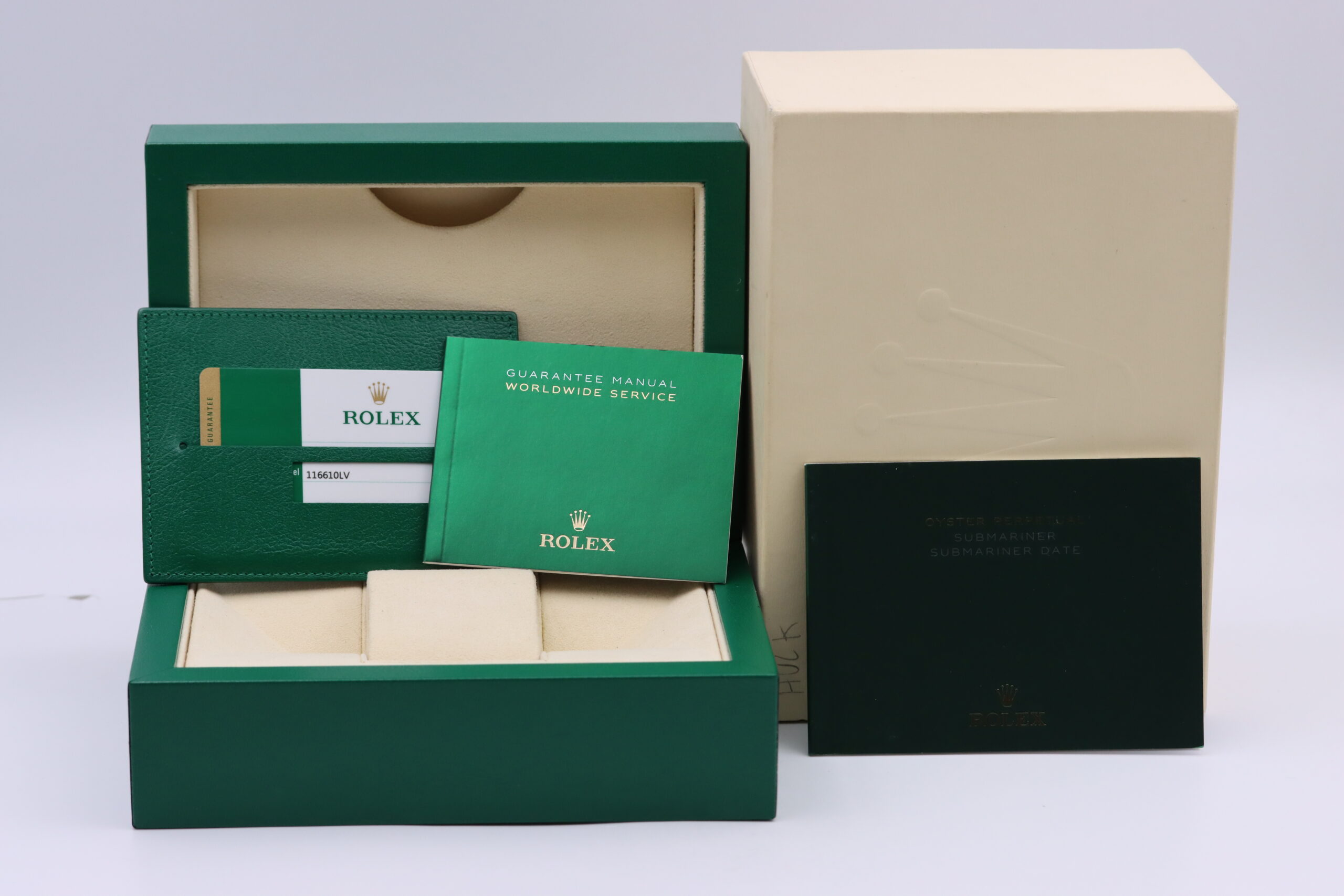 Rolex Submariner Date 116610LV Hulk Full Set 10/2016 - immagine 7