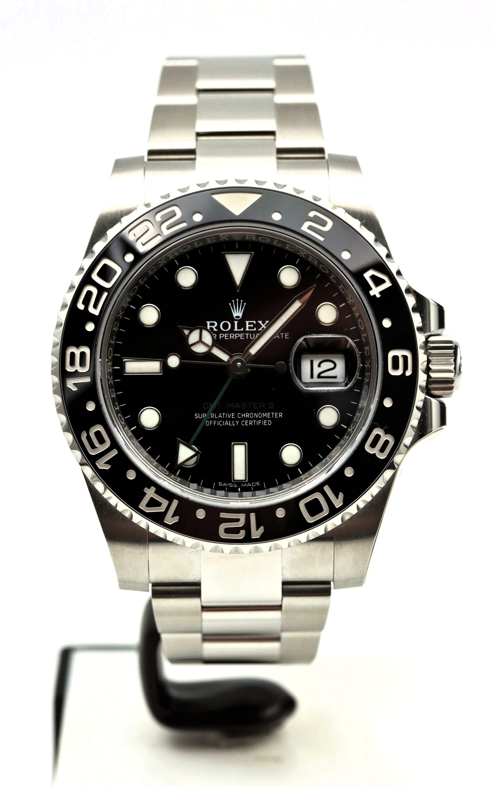 Rolex GMT Master II 116710LN Rectangular Dial Completo 2009