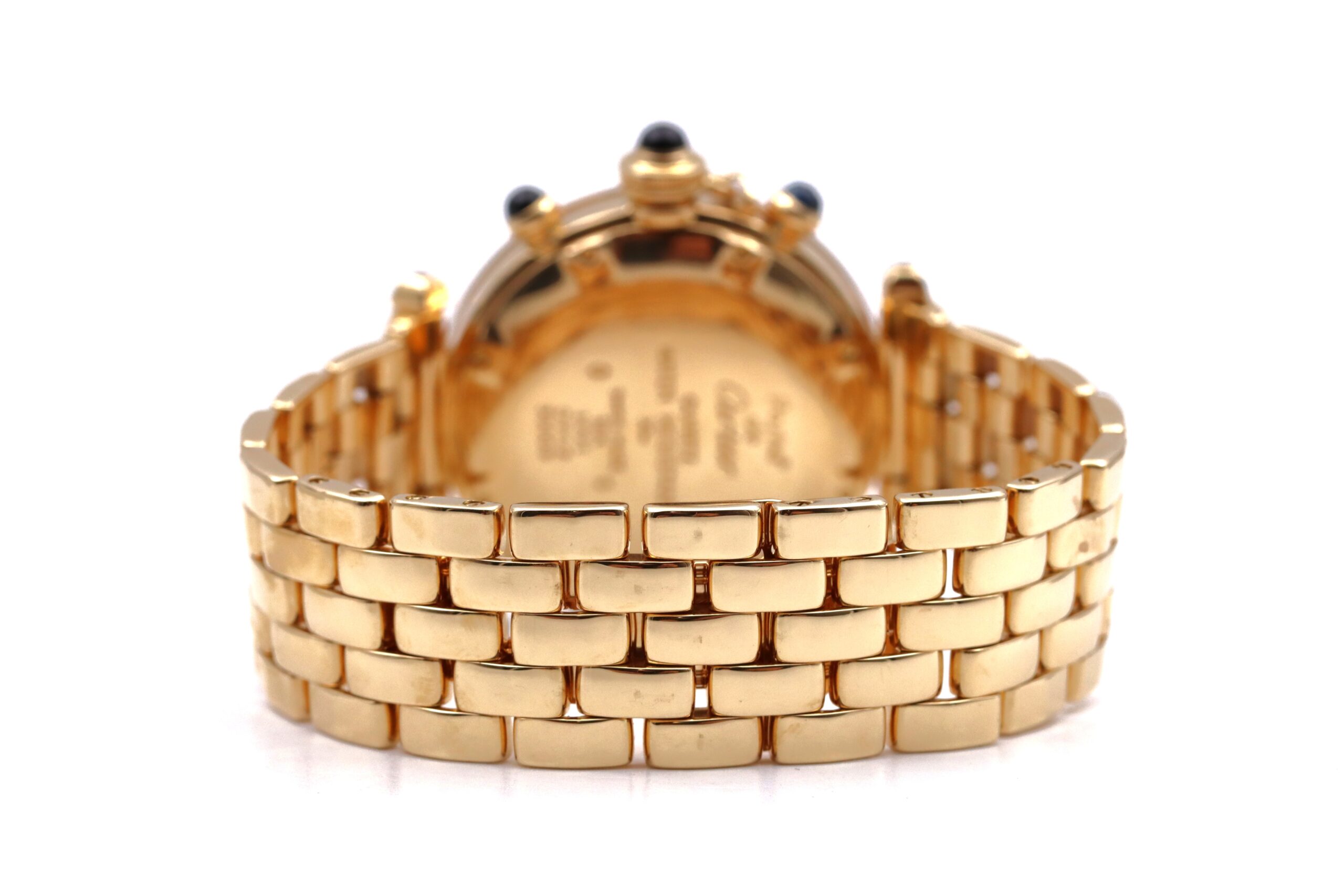 Cartier Pasha Chrono Full Gold 38mm Ref 1991 - immagine 6