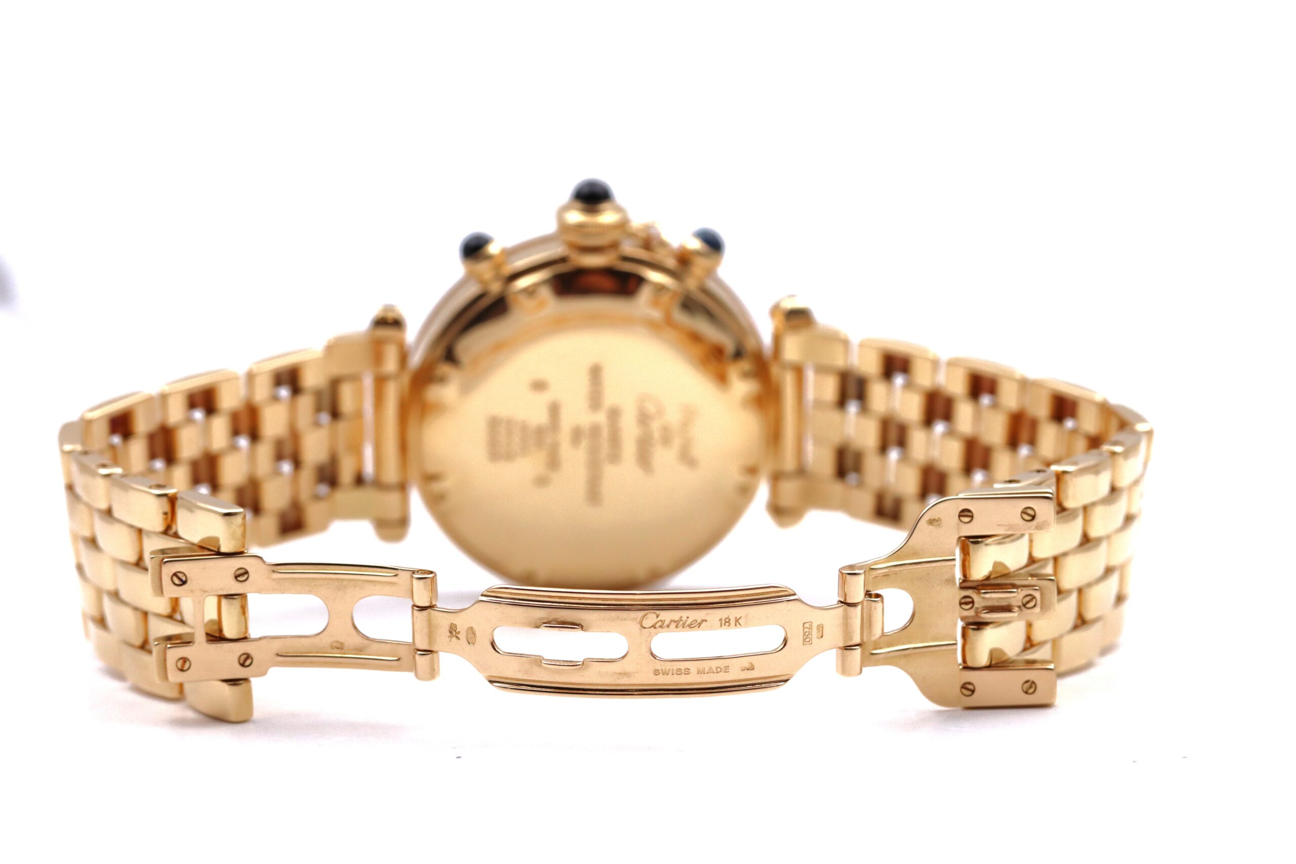Cartier Pasha Chrono Full Gold 38mm Ref 1991 - immagine 5